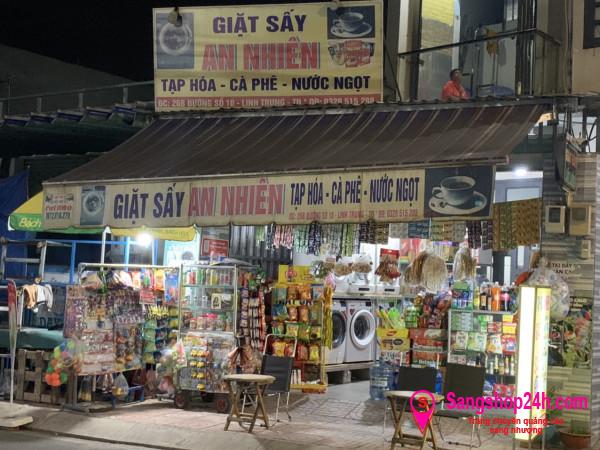 Sang nhượng cửa hàng tạp hóa với tiệm giặt quần áo nằm mặt tiền đường số 10, khu phố 3, phường Linh Trung, Thành phố Thủ Đức.