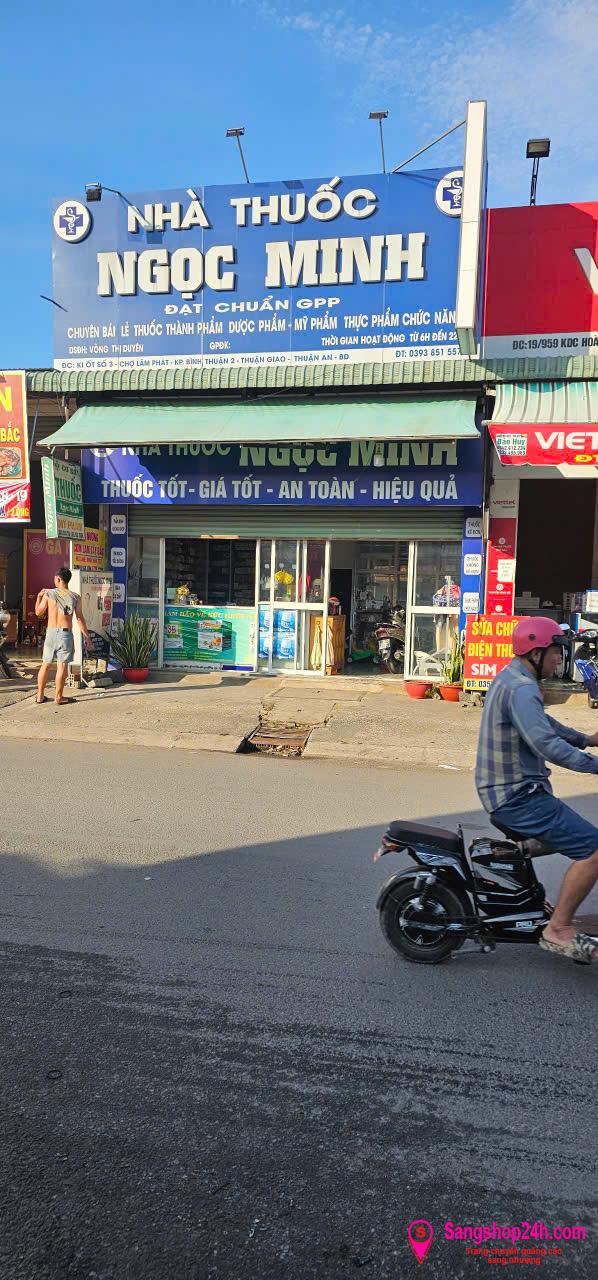 Sang Nhượng Nhà Thuốc Hoạt Động Gần 10 Năm Ở Thuận Giao Bình Dương