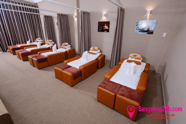 Sang massage - xông hơi