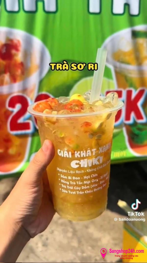 Quán trà sữa - sinh tố