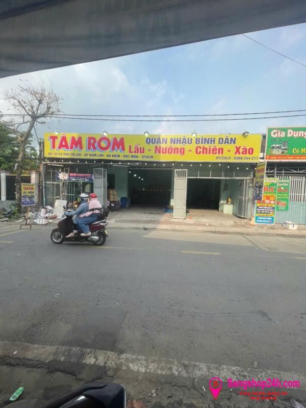 Cần Sang Nhượng Quán Nhậu Bình Dân Ở Hóc Môn