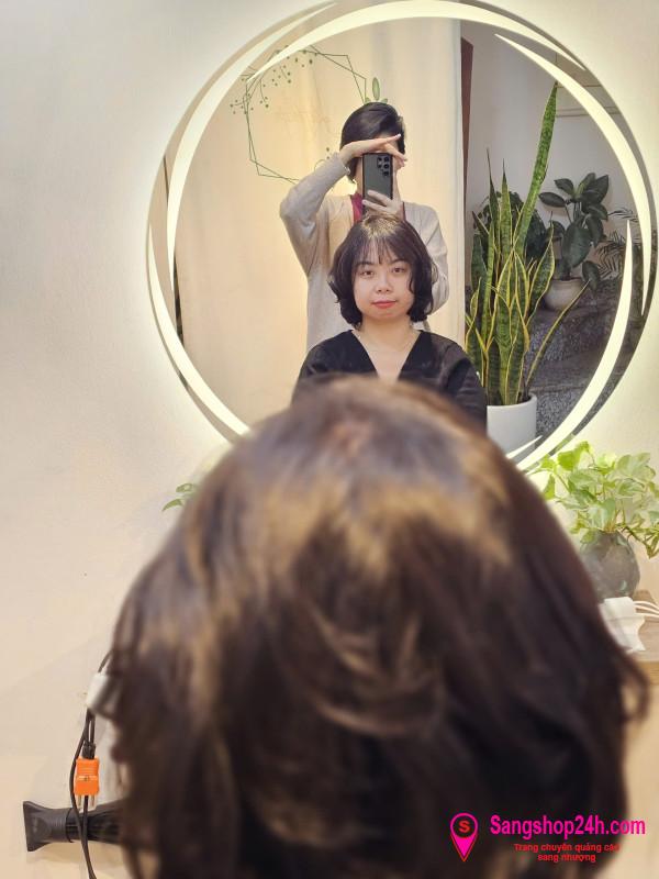 Sang tiệm tóc - nail