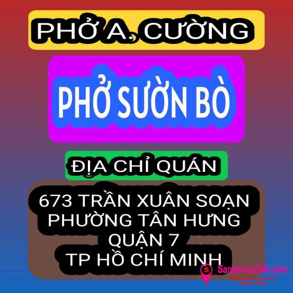 Sang quán phở - hủ tiếu