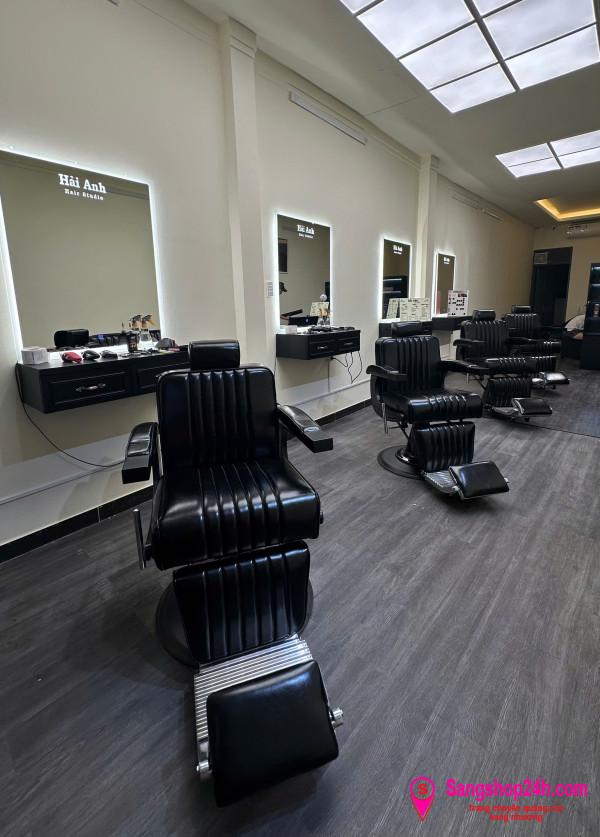 Sang tiệm tóc - nail