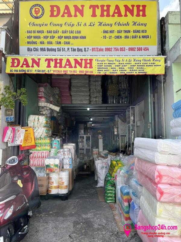 SANG NHƯỢNG CỬA HÀNG BAO BÌ Ở QUẬN 7