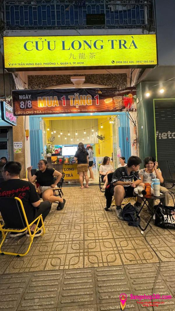 SANG NHƯỢNG TIỆM TRÀ SỮA Ở QUẬN 5
