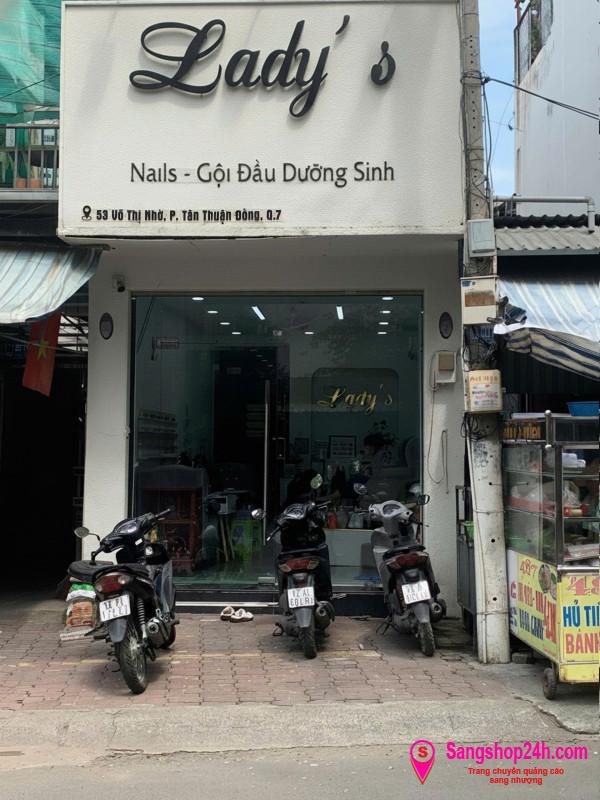Sang Nhượng Tiệm Nail Gội Đầu Dưỡng Sinh Tại Quận 7
