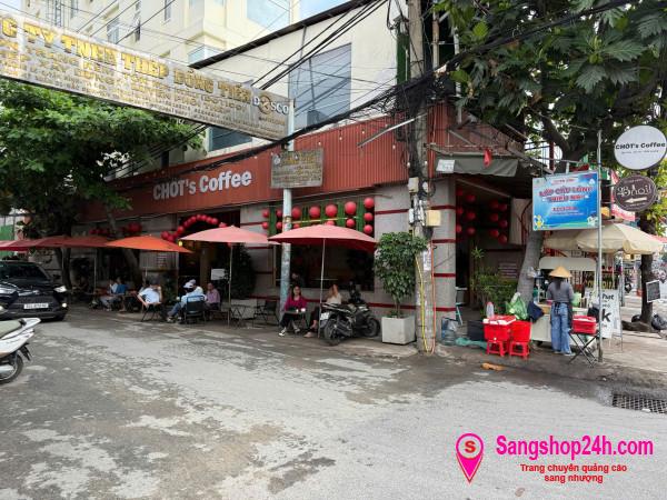 Cần Sang Quán Cafe Căn Góc Hai Mặt Tiền Đường Phan Huy Ích Quận Tân Bình