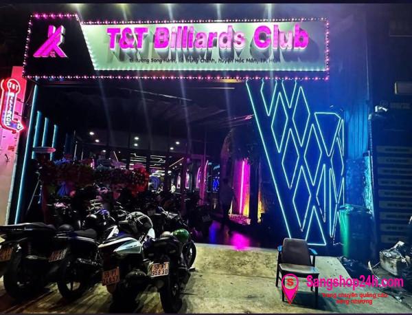 Sang Nhượng Câu Lạc Bộ Bida Ở Trung Tâm Hóc Môn