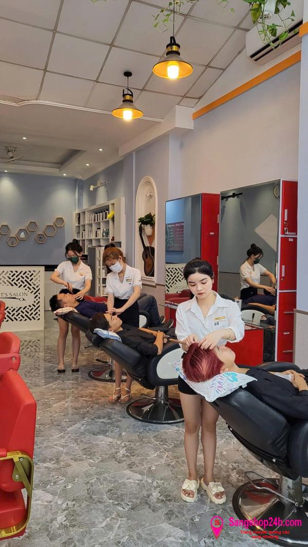 Sang tiệm tóc - nail
