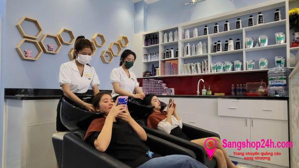 Sang tiệm tóc - nail