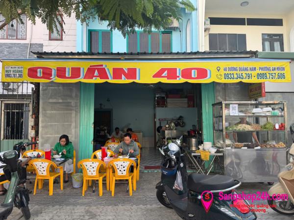 CƠ HỘI HIẾM – SANG NHƯỢNG QUÁN ĂN ĐANG RA TIỀN MỖI NGÀY – GÒ VẤP