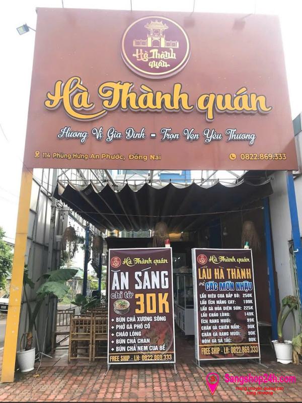 SANG NHƯỢNG GẤP QUÁN ĂN 2 MẶT TIỀN – FULL SETUP BÚN PHỞ + LẨU NHẬU