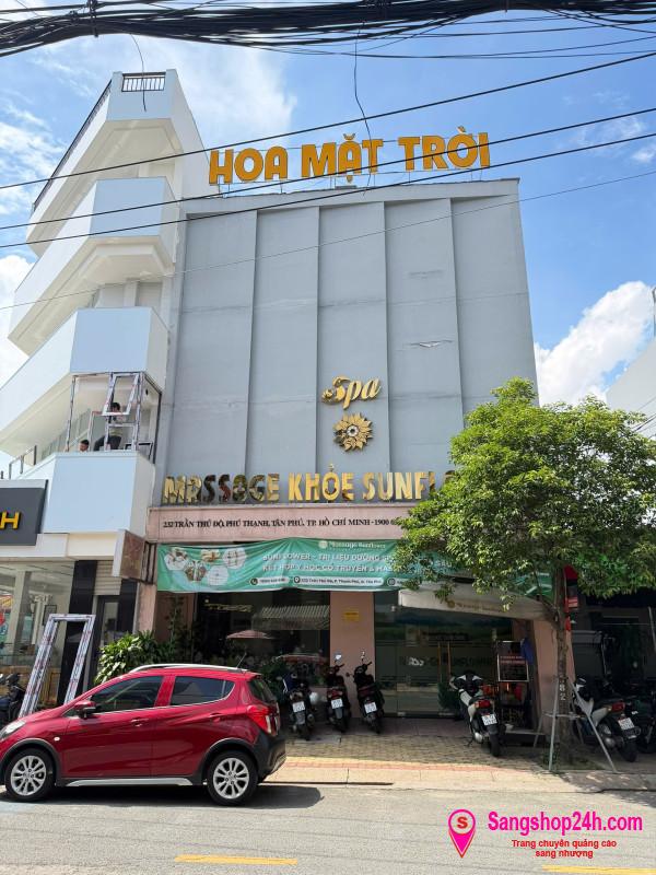 SANG NHƯỢNG SPA QUY MÔ LỚN – CƠ SỞ HOẠT ĐỘNG ỔN ĐỊNH – VỊ TRÍ ĐẸP TẠI QUẬN TÂN PHÚ 