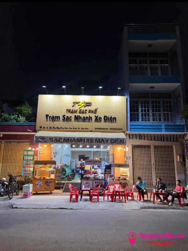 SANG NHƯỢNG QUÁN CÀ PHÊ KẾT HỢP TRẠM SẠC XE ĐIỆN – CÓ SẴN NGUỒN THU NHẬP HẰNG THÁNG