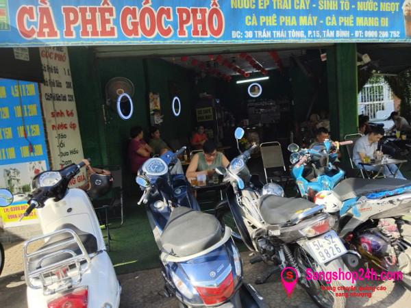 SANG NHƯỢNG QUÁN CAFE GÓC 2 MẶT TIỀN – VỊ TRÍ ĐẸP TẠI TRẦN THÁI TÔNG, TÂN BÌNH