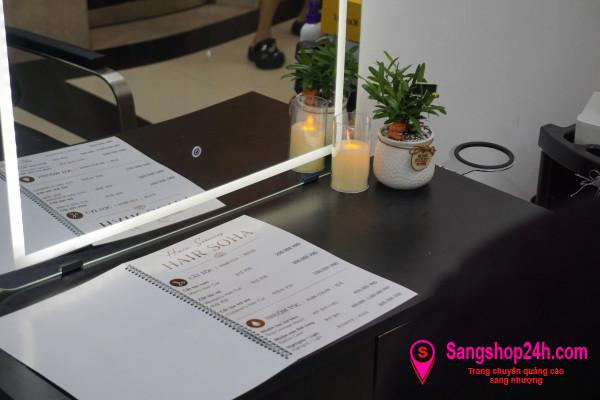 Sang tiệm tóc - nail